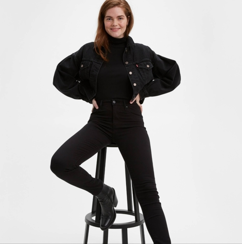 4/$15 NOBO Women's Black High Rise Jeans NWT Pants Fall Outfit Skinny sz11 Girls